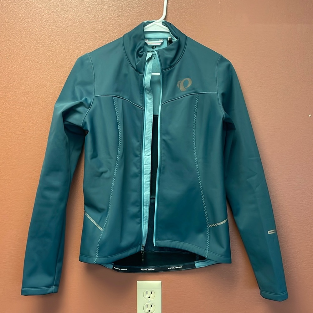 Pearl Izumi Zip Front Back Pocket Cycling Jacket size small